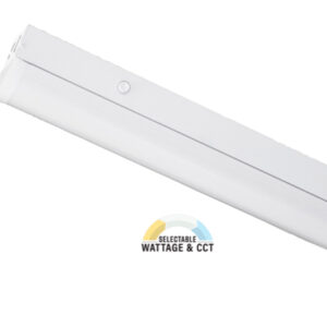 LED 8'  Covered Strip Fixture- Wattage & Color Selectable
