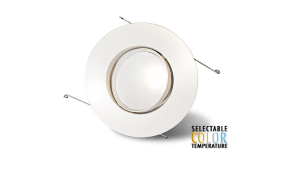 LED 6" Eyeball Retrofit Can Light 15 Watt - (Sold in QTYs of 16)