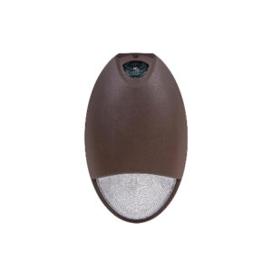 Outdoor Emergency LED Mini Wall Pack Light Bronze