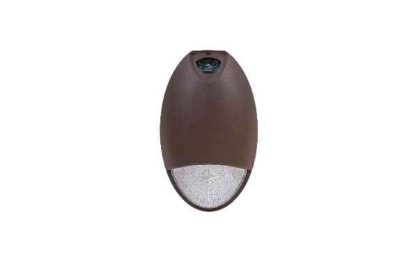 Outdoor Emergency LED Mini Wall Pack Light Bronze